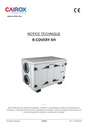 CAIROX R-COVERY XH Serie Notice Technique