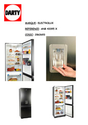 Electrolux ARTHUR MARTIN ANB43395X Notice D'utilisation