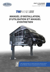 twin busch TW250W-G Manuel D'installation, D'utilisation Et D'entretien