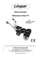 Limpar 78 Notice D'emploi