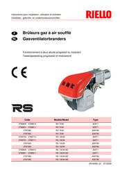 Riello 3789601 Instructions Pour Installation, Utilisation Et Entretien