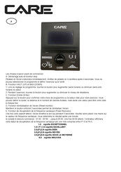 CARE CV-385 Mode D'emploi