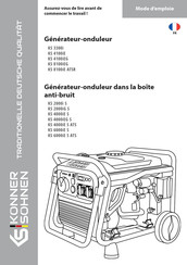 Könner & Söhnen KS 8100iEG Mode D'emploi