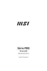 MSI PRO MP253P Guide D'utilisation