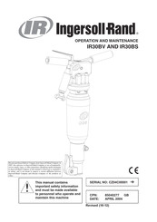 IR IR30BS Exploitation Et Entretien