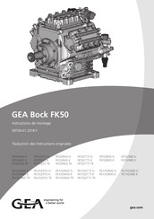 GEA Bock FK50/660 N Instructions De Montage