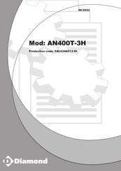 Diamond AN400T-3H Mode D'emploi Et D'entretien