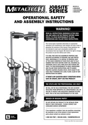 MetalTech Jobsite Série Instructions D'assemblage