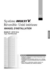 LG STYLER S5 Serie Manuel D'installation