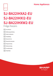 Sharp SJ-BA22IHXA2-EU Guide D'utilisation