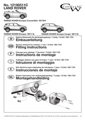 ConWys AG 12190511C Instructions De Montage