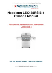 Napoleon LEX485RSIB-1 Manuel D'instructions