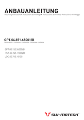 SW-Motech GPT.06.871.65001/B Instructions De Montage