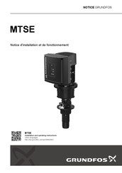 Grundfos MTSE Serie Notice D'installation Et De Fonctionnement