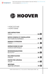 Hoover HOAZ 3373 IN/E Notice D'emploi Et D'installation