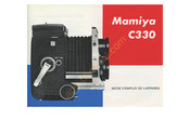 Mamiya C330 Mode D'emploi