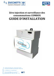 ZUCCHETTI COMBOX Guide D'installation