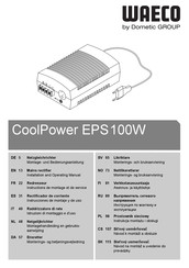 Dometic Waeco CoolPower EPS100W Instructions De Montage Et De Service