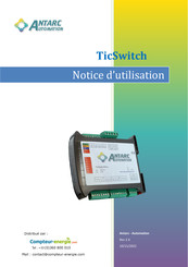 Antarc Automation TCSWP-D Notice D'utilisation