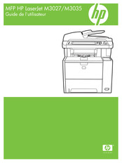 HP LaserJet M3035 Guide De L'utilisateur