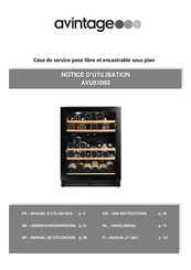 Avintage AVU51D82 Notice D'utilisation