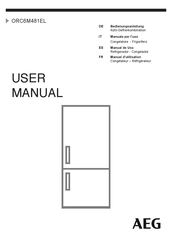 AEG ORC6M481EL Manuel D'utilisation