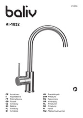 baliv KI-1832 Instructions D'installation