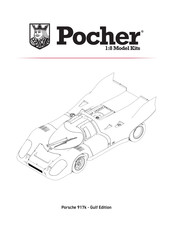 pocher Porsche 917k - Gulf Edition Mode D'emploi