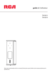 RCA TH1812 Guide De L'utilisateur