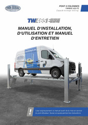 twin busch TW465E-FZ Manuel D'installation, D'utilisation Et D'entretien