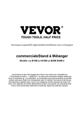 VEVOR B15B Mode D'emploi