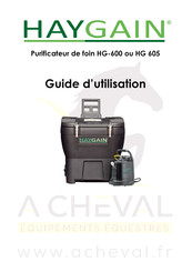 HAYGAIN HG-600 Guide D'utilisation