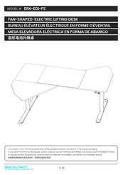 Eureka Ergonomic ERK-EDI-FS Instructions De Montage