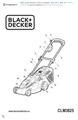 Black & Decker CLM3825 Traduction De La Notice D'instructions Originale