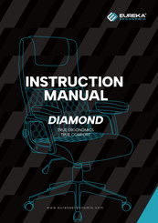 Eureka Ergonomic DIAMOND ERK-OC18-GY Manuel D'instructions