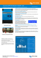 Victron Energy SmartSolar MPPT RS 450/100 Mode D'emploi