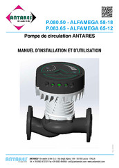 Antares P.083.65 Manuel D'installation Et D'utilisation