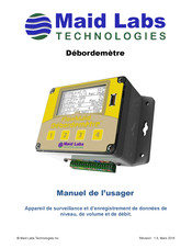 Maid Labs Technologies MLUS-6M Manuel De L'usager