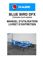 Rabe BLUE BIRD DFX Manuel D'utilisation