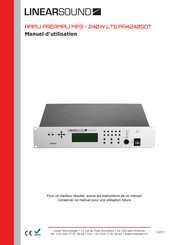 LINEAR SOUND LTS.PA4240SDT Manuel D'utilisation