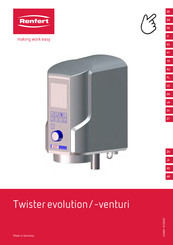 Renfert Twister evolution Manuel D'utilisation
