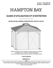 HAMPTON BAY GFM30731F Guide D'utilisation Et D'entretien