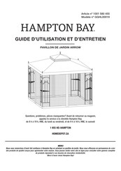 HAMPTON BAY GGHL00019 Guide D'utilisation Et D'entretien