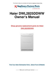 Haier DWL7075 Guide De L'utilisateur