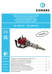 Cembre SD-15PR-ECO Notice D'utilisation Et Entretien