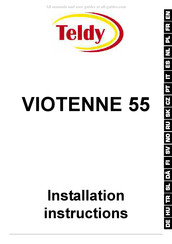 Teldy VIOTENNE 55 Instructions D'installation