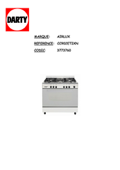 AIRLUX CC902ETIXN Notice D'utilisation