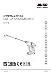 AL-KO PW 2040 Manuel D'utilisation