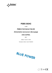 Pulsar BLUE POWER PSBS 3024C Mode D'emploi