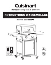 Cuisinart GAS2256AF Instructions D'assemblage